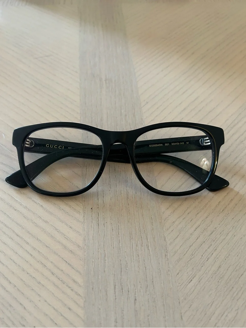 Gucci Black Eyeglass Frames